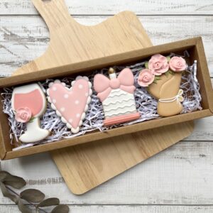 Floral Wine - Set of 4 Midi