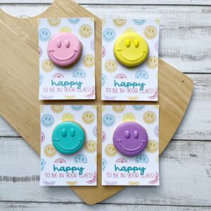 Happy - Set of 4 Cookie Cards