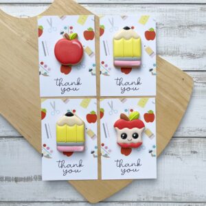 Thank You - Set of 4 Cookie Cards