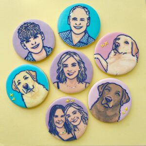 Extra Large Portrait Cookie in Gift Box