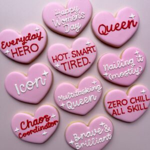 Women's Day Large Hearts - Individual